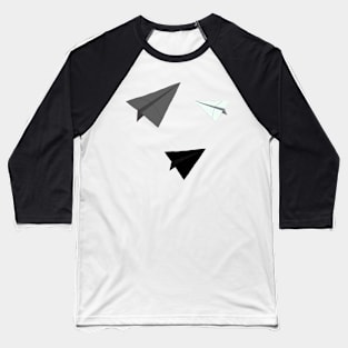 Paper Planes Sticker Pack Monochromatic Baseball T-Shirt